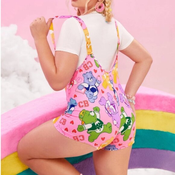 NEW SHEIN x Care Bears Cartoon Overalls - Picture 2 of 4